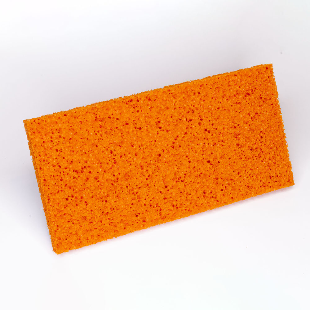 NELA Black Edition Sponge Float Orange Rough 280x140x30mm coarse sponge float for plaster and render finishing